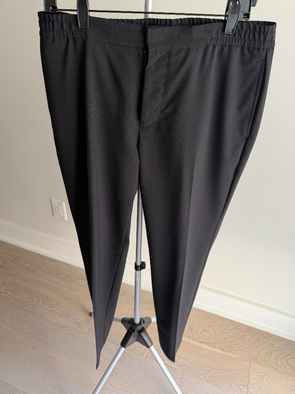 Bonobos Black Wool Casual Dress Pants (32 X 30)